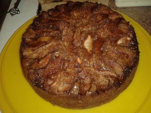 Pear and Ginger cake at Karen's Kitchen Troviscais Odemira in Troviscais