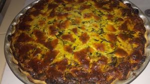 spinach, veg and various goats cheeses at Karen's Kitchen Troviscais Odemira in Troviscais