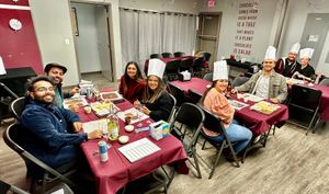 One of our wonderful adult chocolate making classes at Chamberlains Chocolate Factory and Cafe in Roswell