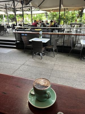 Cappuccino   at The Deck Bar in Darwin