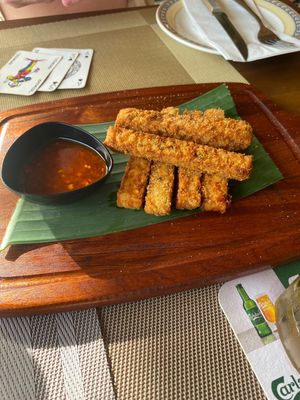   at Yellow Beach Cafe in Langkawi