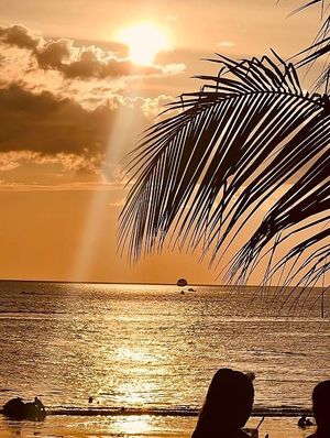 Magic sunsets at Yellow Beach Cafe in Langkawi