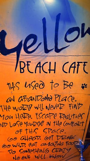  at Yellow Beach Cafe in Langkawi