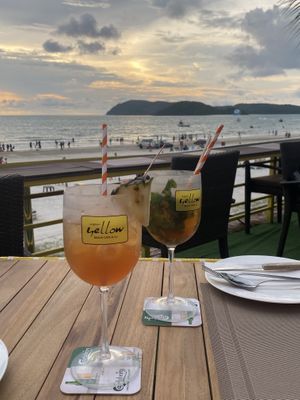  at Yellow Beach Cafe in Langkawi