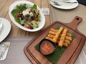   at Yellow Beach Cafe in Langkawi