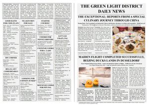 Green Light District menu  at Green Light District 红灯区 in Dusseldorf