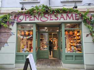 Outside at Open Sesame Healthfoods in Ennis