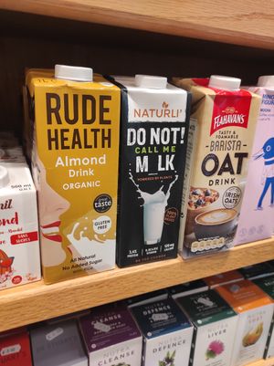 Milks. at Open Sesame Healthfoods in Ennis