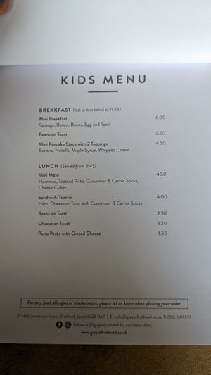  at Gray's Of Rothwell in Rothwell