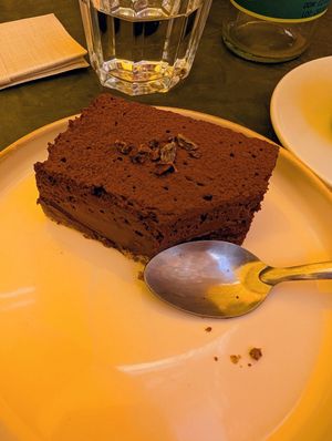 Entremet chocolat at Fit & Gourmande in Grenoble