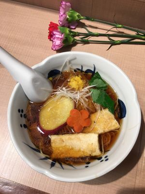   at Yoroiya Ramen in Tokyo