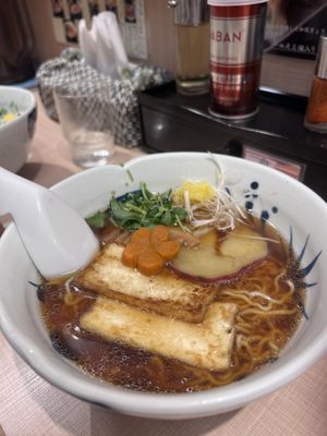   at Yoroiya Ramen in Tokyo