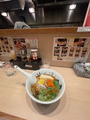 You can watch them cook  at Yoroiya Ramen in Tokyo
