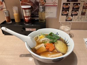   at Yoroiya Ramen in Tokyo