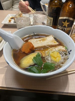   at Yoroiya Ramen in Tokyo