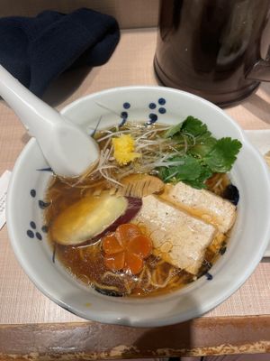   at Yoroiya Ramen in Tokyo