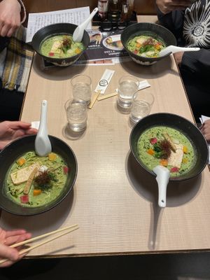 This is a lovely family owned restaurant which also serves vegan Ramen and vegan gyoza. A must try spot for vegans, especially from February 23rd for their new matcha Ramen ! #Vega at Yoroiya Ramen in Tokyo