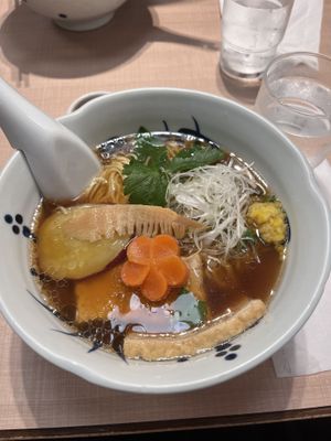   at Yoroiya Ramen in Tokyo