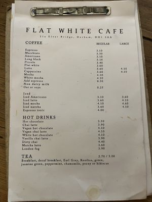   at Flat White Kitchen in Durham