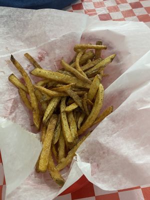 Fries baby!!!!  at Love It Vegan  in Torrington