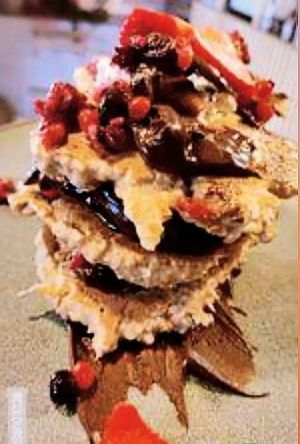 Vegan Protein Pancake #Veganuary at Colours Crêperie in Kakopetria