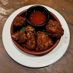 Cauliflower bites at McKays Hotel, Bar & Restaurant in Perth And Kinross