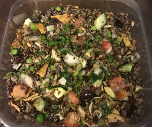 Vegan superfood salad-delicious! at Aladdin's Eatery - Brier Creek Pkwy in Raleigh