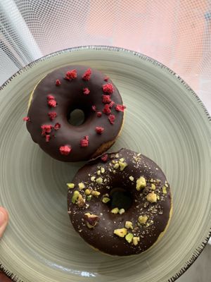 Donuts  at Gea The Healthy Bakery in Barcelona