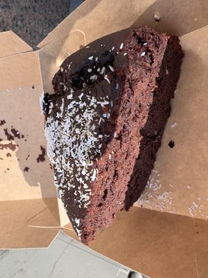 Chocolate cake  at Gea The Healthy Bakery in Barcelona