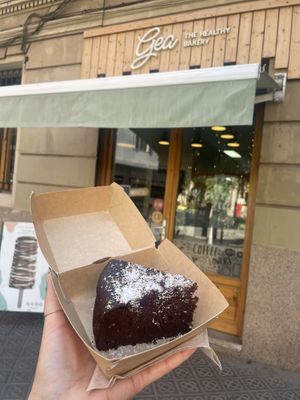   at Gea The Healthy Bakery in Barcelona