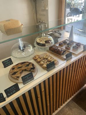 Vegan and vegetarian options  at Gea The Healthy Bakery in Barcelona