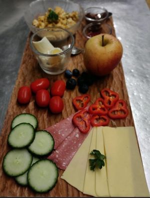 Vegan breakfast example (from Hotel Köhler webpage)  at Hotel Köhler in Stuttgart