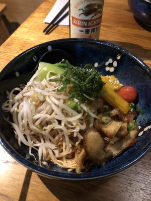 Vegan Duck Aburasoba  at Iimori Vegan Ramen  in Berlin