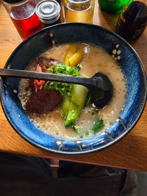 Tonkutso ramen at Iimori Vegan Ramen  in Berlin