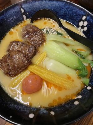 Curry Ramen  at Iimori Vegan Ramen  in Berlin