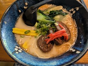 Tonkotsu ramen at Iimori Vegan Ramen  in Berlin