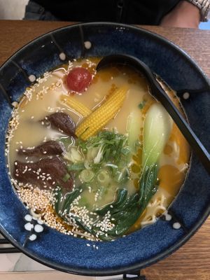 Number 14 - wasn’t actually spicy 🌶️   at Iimori Vegan Ramen  in Berlin