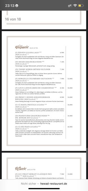   at Hewad Restaurant in Munich