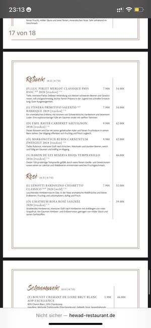   at Hewad Restaurant in Munich