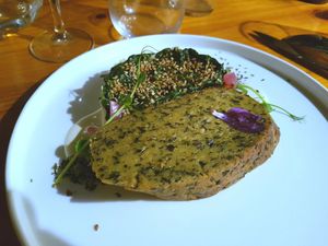 Seitan from the sea at La Belle Verte in Toulouse
