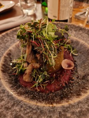 Polenta croustillante at La Belle Verte in Toulouse