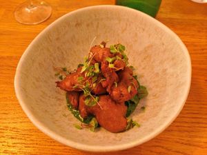 Tempura at La Belle Verte in Toulouse