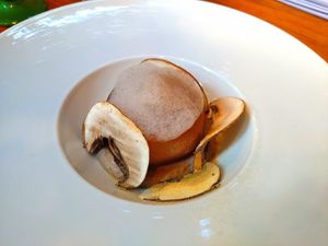 Mushroom starter at La Belle Verte in Toulouse