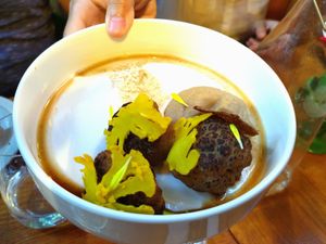 Cauliflower, coffee and sarrasin at La Belle Verte in Toulouse