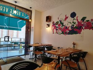 Inside at La Belle Verte in Toulouse