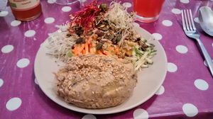 Eggplant caviar at La Belle Verte in Toulouse