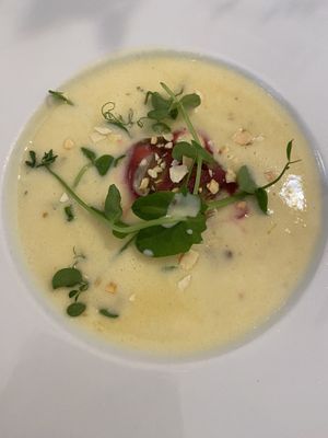 Garlic soup  at La Belle Verte in Toulouse