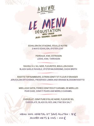   at La Belle Verte in Toulouse