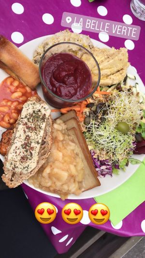 Sunday brunch  at La Belle Verte in Toulouse