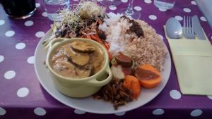 Caribbean colombo at La Belle Verte in Toulouse